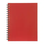 Spirax 512 Hard Cover Book A4 200 Page Red Pk5