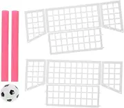 ERINGOGO 10pcs Table Soccer Mini Foosball Game Accessories for Indoor Fun for Boy Girl and Family Play for Parties and Christmas