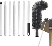 Gutter Cleaning Brush - Professional Gutter Cleaning System, High Performance Gutter Tool | Adjustable Gutter Cleaner, Roof Gutter Cleaner for Effective Maintenance, Versatile Gutter Vacuum