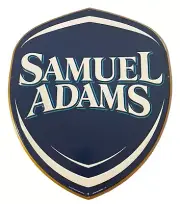 Samuel Adams Metal Tin Tacker Sign | 18.5 x 15.5 - New and Free Shipping!!