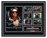 THE TERMINATOR ARNOLD SCHWARZENEGGER SIGNED LIMITED EDITION FRAMED MEMORABILIA