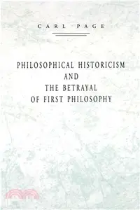 在飛比找三民網路書店優惠-Philosophical Historicism and 