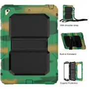 MCC Heavy Duty iPad Mini 1 2 3 Strap Case Cover Car Apple Kids Shockproof [Camo]