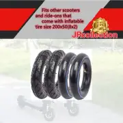 200X50 (8x2) Tire & Inner Tube Set Replacement for Electric Scooter Razor