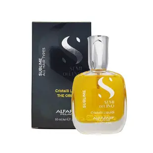 ALFAPARF 金鑽水晶滋養液 50ml 亞麻籽髮油 免沖洗護髮