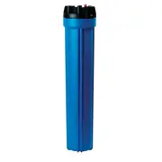 BS-0 20"x2.5" Slimline Big Blue House - Tank Water Filter Housing - NO Filters
