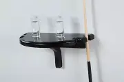 Wall Mounted Drink Table Game Room Cue Holder Billiards Pool Deck Bar Table Kit