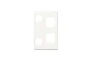 HPM Excel Vertical Double Powerpoint White Cover | XLV777PLWE