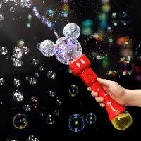 在飛比找蝦皮購物優惠-爆款推薦迪士尼兒童吹泡泡機少女心網紅ins全自動泡泡魔法棒玩