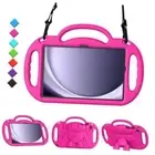 Kids Case for Samsung Galaxy Tab A9 Plus 11" Tablet, with Shoulder Strap, Pink