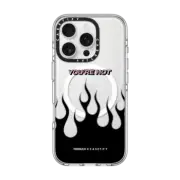 iPhone 16 Pro Clear Case MagSafe Compatible The Flamin' Case