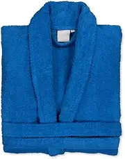 [BOSKIMO] Unisex Bathrobe - Bathrobe for Men or Women - 100% Cotton - with Hood - Bright Colour