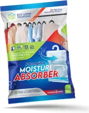 Moisture Absorber Packets, Fragrance Free, Humidity Absorber, Hanging Closet Deh