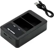 CellEdge Battery Charger Compatible with Nikon MB-D15, MB-D17, MB-D18, MB-N10, MB-N11, MD-D16, WT-7, Z5, Z6, Z6II, Z7, Z7II, for Part No. EL-EL15c, EN-EL15, EN-EL15A, EN-EL15B, MH-25a