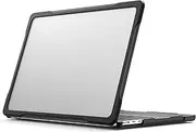 Translucent Case Compatible with MacBook Air 13.6" 2022 A2681/ M3 2024 A3113,Rugged Hard Shell Protective Cover,Dual Layer Hard Shell Protective Cover TPU Bumper Case.Transparent