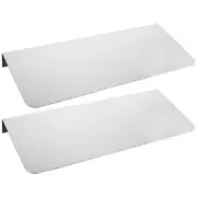 2 Pcs Sink Splashing-proof Baffle Board Kitchen Water