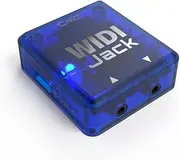 CME WIDI Jack - Bluetooth MIDI Interface for TRS/DIN MIDI devices - Power by MIDI Out or usb-c - Ultra low 3ms latency wireless MIDI for Synthesizer EWI Keytar Pedalboard Digital Piano