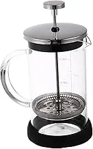 HAKIDZEL 1pc Manual Coffeepot French Coffee Maker Espresso Pitcher Espresso Grounds Double Walled Coffee Maker Espresso Machine Tea Kettle Thick Bottom Glass Transparent