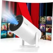 [Netflix Officially Licensed] Mini Portable Projector with 1080P 4K Supported