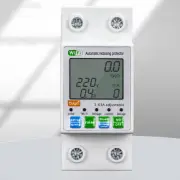 Smart life Tuya WIFI Energy kWH Meter Prepaid energy meter 2P 63A Circuit Earth