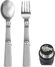 KLOWOAH Replacement Spoon and Dinner Forks Compatible with Thermos Food Jar 16 Oz (1 Spoon,1 Dinner Forks)