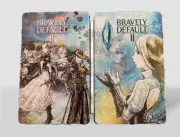 Bravely Default 2 Custom made Steelbook for Nintendo switch (No Game) New