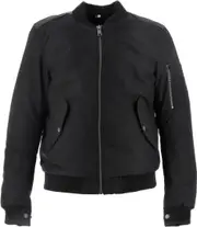 Helstons Howard Motorcycle Textile Jacket, black, Size L for Men