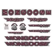 Mongoose - 1998 Rogue - Decal set - old school bmx