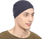 [BISMAADH] Multi-Purpose Cap Beanie Sleep Hats Stretchy Helmet Liner Running Headwear for Men Women