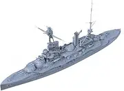 MRY-SFW YYC700526 1/700 Military Model Kit France Navy Bretagne Battleship