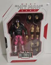 WWE Ultimate Edition Bret Hitman Hart 6" Action Figure NEW SEALED NIB WCW MATTEL