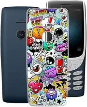 [WXPPJ] Case for Nokia 8210 4G (2.8 inches), Transparent Anti-Yellowing Silicone Mobile Phone Case - Ultra Thin Shockproof Scratch-Resistant Protective Cover Soft TPU Bumper Case for Nokia 8210 4G -