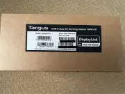 Targus DOCK182-A1 Dual 4K Docking Station 100W PD DOCK182GLZ-40 Sealed New