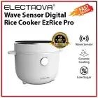 Electrova Wave Sensor Digital Rice Cooker Non-stick Smart Low Sugar Rice Pot AU
