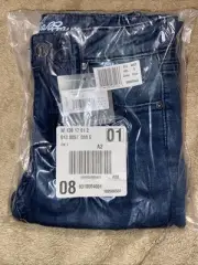 Eddie Bauer Boy’s Flex Relaxed Jeans- Blue- Size 5 Brand New Sealed With Tags!
