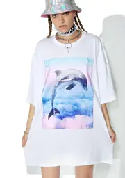 [Cool Shit] Dolphin Tee