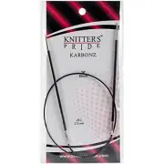 Knitter's Pride 2/2.75mm Karbonz Fixed Circular Needles, 24"