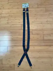 Suspender Factory 42" Suspenders Green Tattersall Pattern