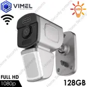 Outdoor Wireless 128GB IP WIFI Surveillance Flood Light LED Camera