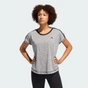 New Adidas Climalite Ladies Active Wear Tee (Black, Small)