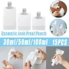 Travel Size Transparent Split Bottles for Makeup Hand Sanitizer Facial Cleanser
