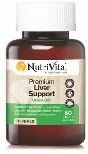 Nutrivital Premium Liver Support | 60 tablets