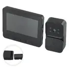 Wireless Video Doorbell Camera 4 3 Screen Long Range Door Bell Intercom