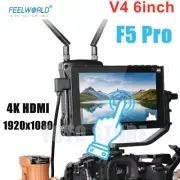 FEELWORLD F5 PRO V4 Field Monitor 6inch Touch Screen 3D LUT 4K HDMI Input Output