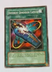 Yugioh Card Zane Truesdale Different Dimension Capsule DP04-EN015 1st Ed Mint
