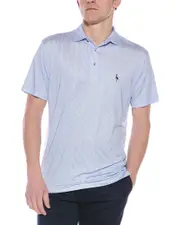 TailorByrd Multi Dots Performance Polo Shirt