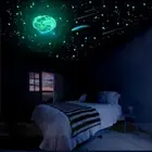 Glow In The Dark Wall Or Ceiling Stars With Moon Stickers – Luminous Stickers