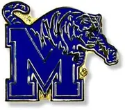 NCAA Memphis Tigers Logo Pin