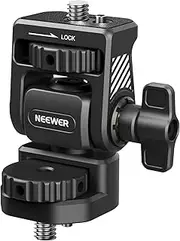 NEEWER Upgraded Field Monitor Mount Monitor Holder with 1/4" Screw, 360° Swivel, 180° Tilt, Anti Twist Screw Compatible with Atomos Ninja 5" & 7" Camera Monitor, Camera Cage, MA021