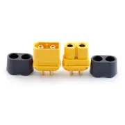 XT60H-M Plug XT60H-F Socket Tail With Sheath Design Sturdy And Durable For Amass